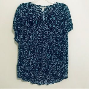 Dana Buchman high low Blouse large